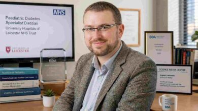 UK registered dietitian reviewing nutrition research and food science data