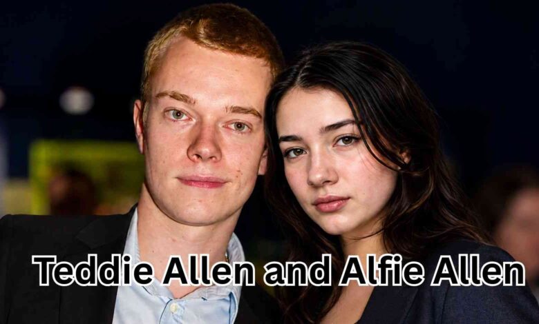 Teddie Allen and Alfie Allen