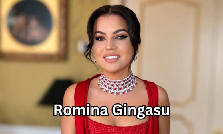 Romina Gingasu, Romanian entrepreneur and founder of the Red Women Foundation.