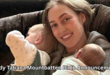 Lady Tatiana Mountbatten Birth Announcement