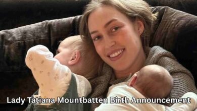 Lady Tatiana Mountbatten Birth Announcement