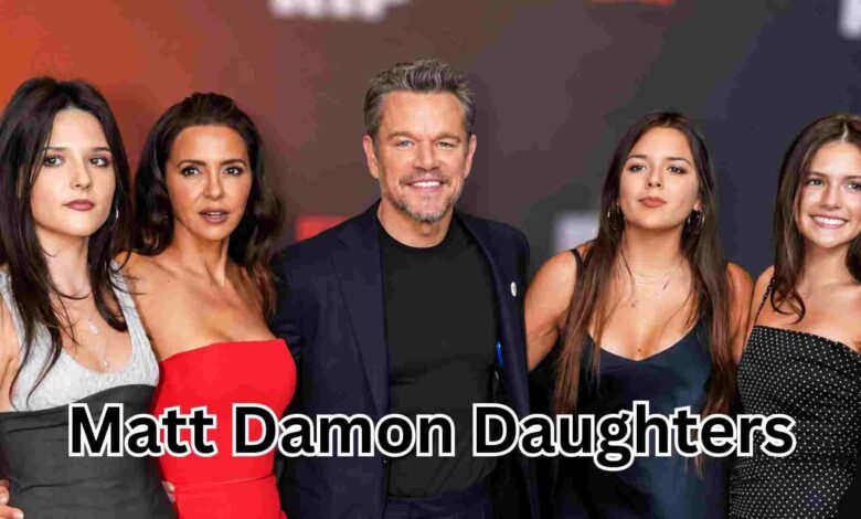 Matt Damon Daughters