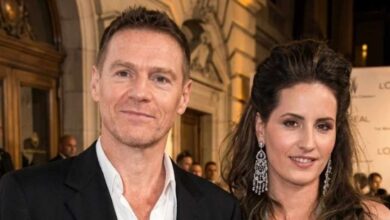 Alicia Grimaldi and Bryan Adams at a red carpet event