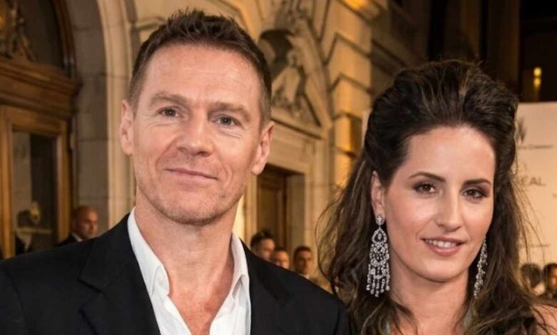 Alicia Grimaldi and Bryan Adams at a red carpet event