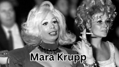 Italian actress Mara Krupp in her role as Mary in the 1965 Western movie For a Few Dollars More