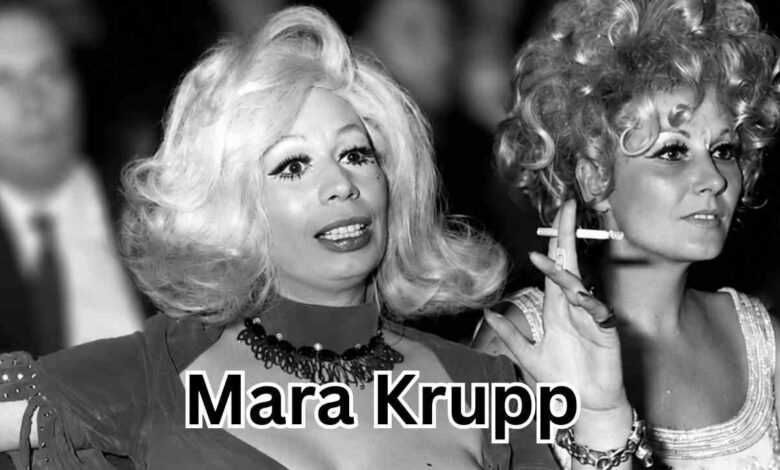 Italian actress Mara Krupp in her role as Mary in the 1965 Western movie For a Few Dollars More