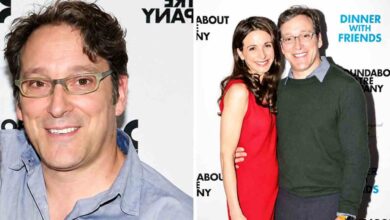 Actress Marin Hinkle at an industry event, whose private 2024 divorce settlement with her former husband Randall Sommer was finalized after 26 years of marriage.