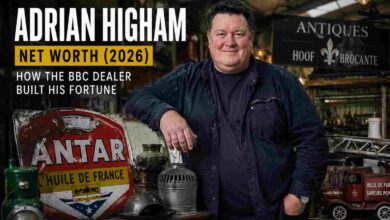 Adrian Higham Net Worth
