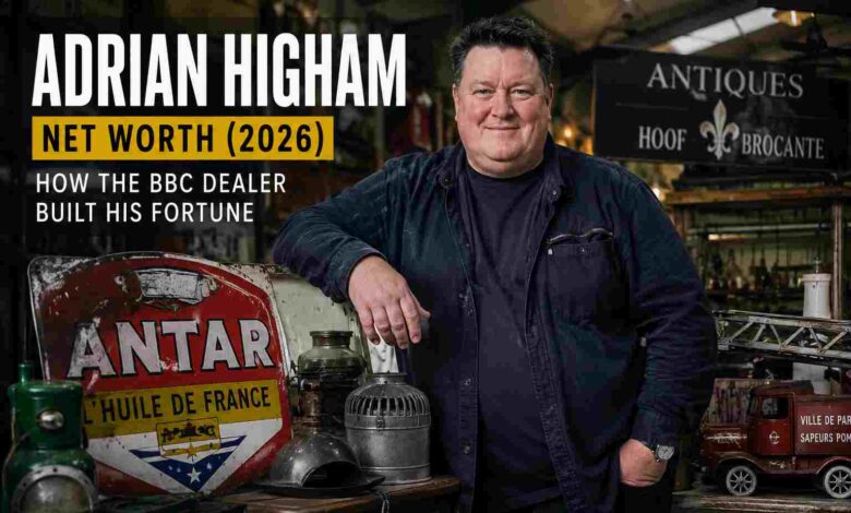 Adrian Higham Net Worth