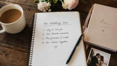 How to Write Wedding Vows