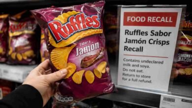 Ruffles Sabor Jamon Crisps Recall