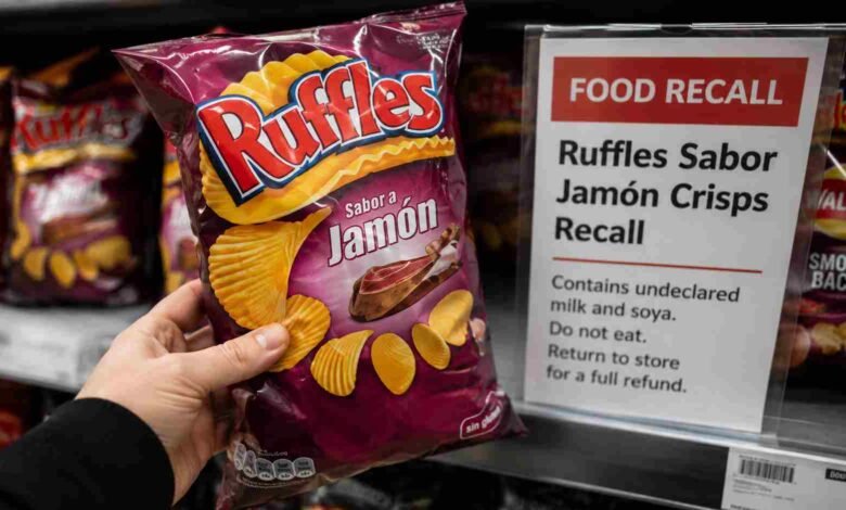 Ruffles Sabor Jamon Crisps Recall
