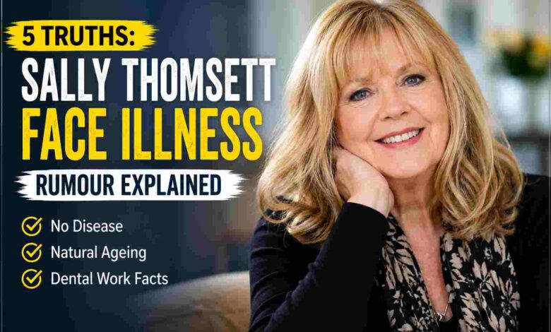 Sally Thomsett Face Illness