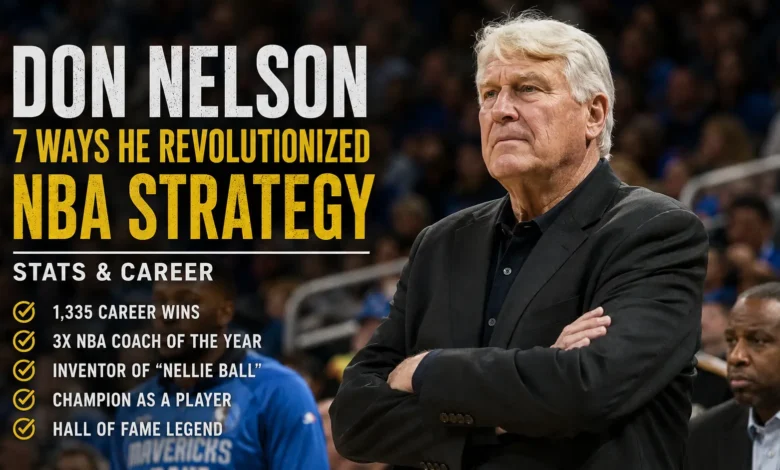 Don Nelson Revolutionized NBA Strategy
