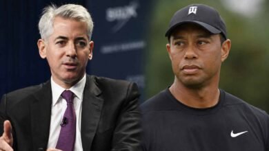 Bill Ackman and Tiger Woods