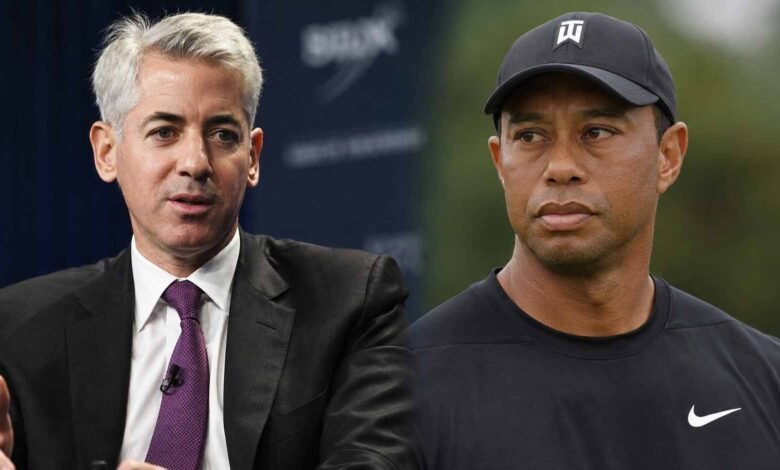 Bill Ackman and Tiger Woods