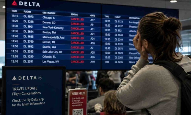 Delta Air Lines Atlanta Cancellations
