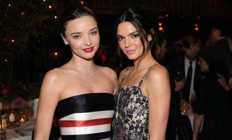 Miranda Kerr and Kendall Jenner
