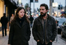 Mia Goth and Shia LaBeouf