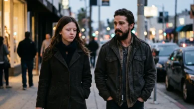 Mia Goth and Shia LaBeouf