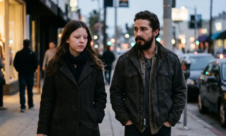 Mia Goth and Shia LaBeouf